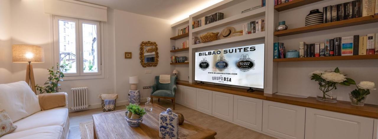 Bilbao Plaza Campuzano De Bilbao Suites, Elegante Y Centrico Экстерьер фото